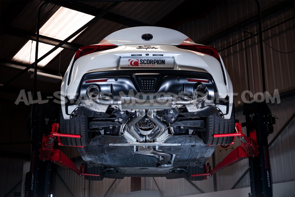 Echappement catback / GPF back Scorpion pour Toyota Supra GR 3.0 A9...