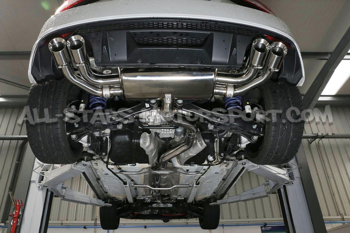 Escape catback Armytrix Valvetronic para Audi S1