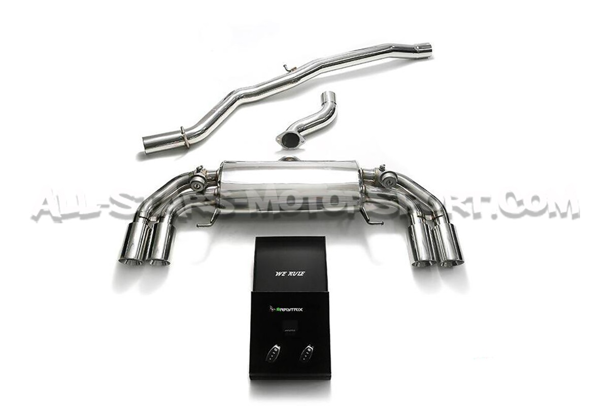 Echappement catback Armytrix Valvetronic pour Audi S1