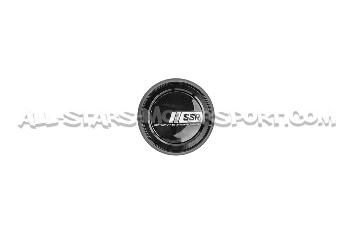 Cache central noir ou chrome pour jante SSR GTX / SP et MS