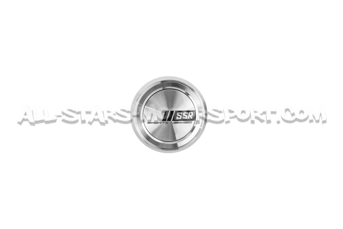 Tapa cubo negro o plata para llantas SSR GTX / SP y MS