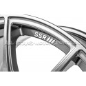 SSR GTX01 18 x 9.5 - 5x114.3 ET40 Wheel - Silver