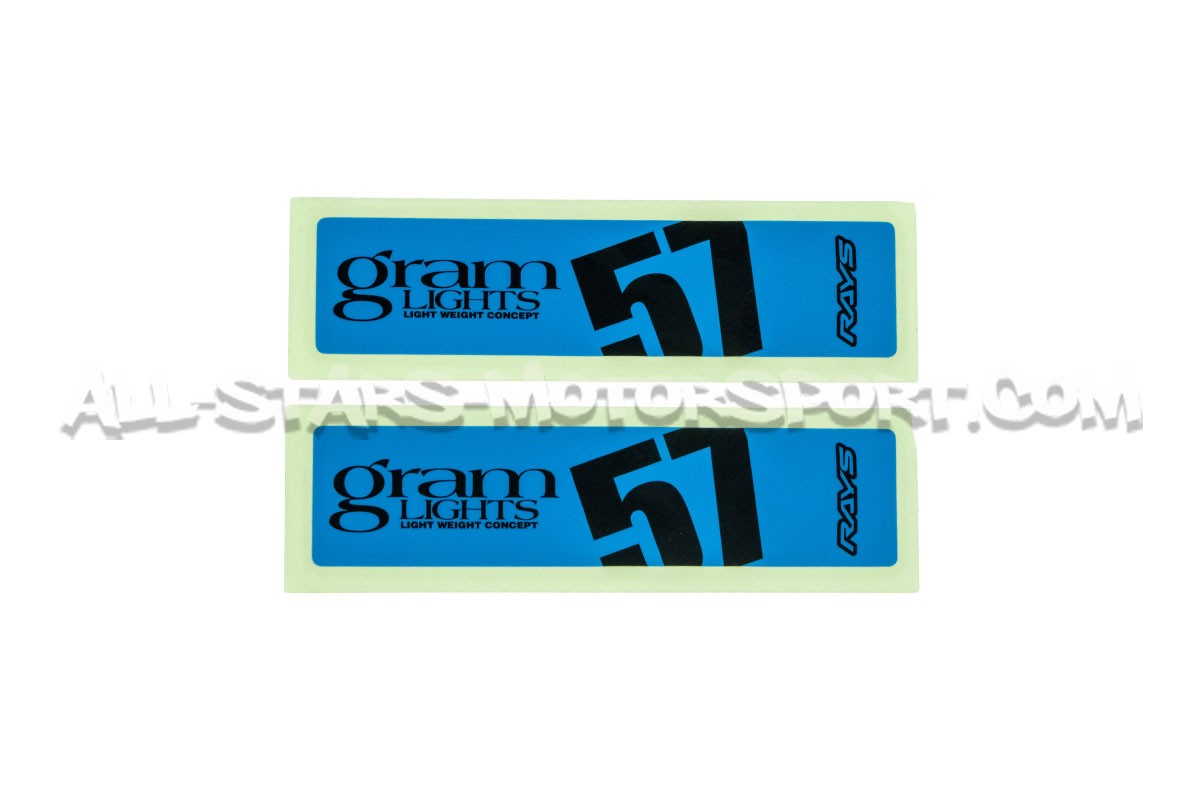 Gram Lights 57CR Blue, Red, Yellow, Orange or White Wheel Spoke Sti...