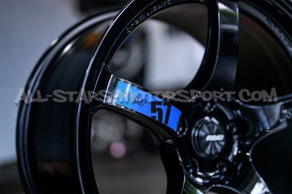 Gram Lights 57CR Blue, Red, Yellow, Orange or White Wheel Spoke Sti...