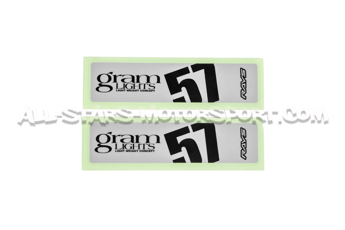 Gram Lights 57CR Blue, Red, Yellow, Orange or White Wheel Spoke Sti...