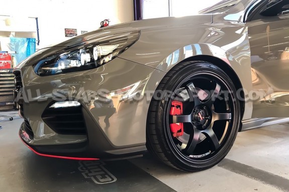 Rays Gram Lights 57DR Wheel 19x8.5 - 5x114.3 ET45 - Semi Gloss Black