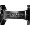 Rays Gram Lights 57DR Wheel 19x8.5 - 5x114.3 ET45 - Semi Gloss Black