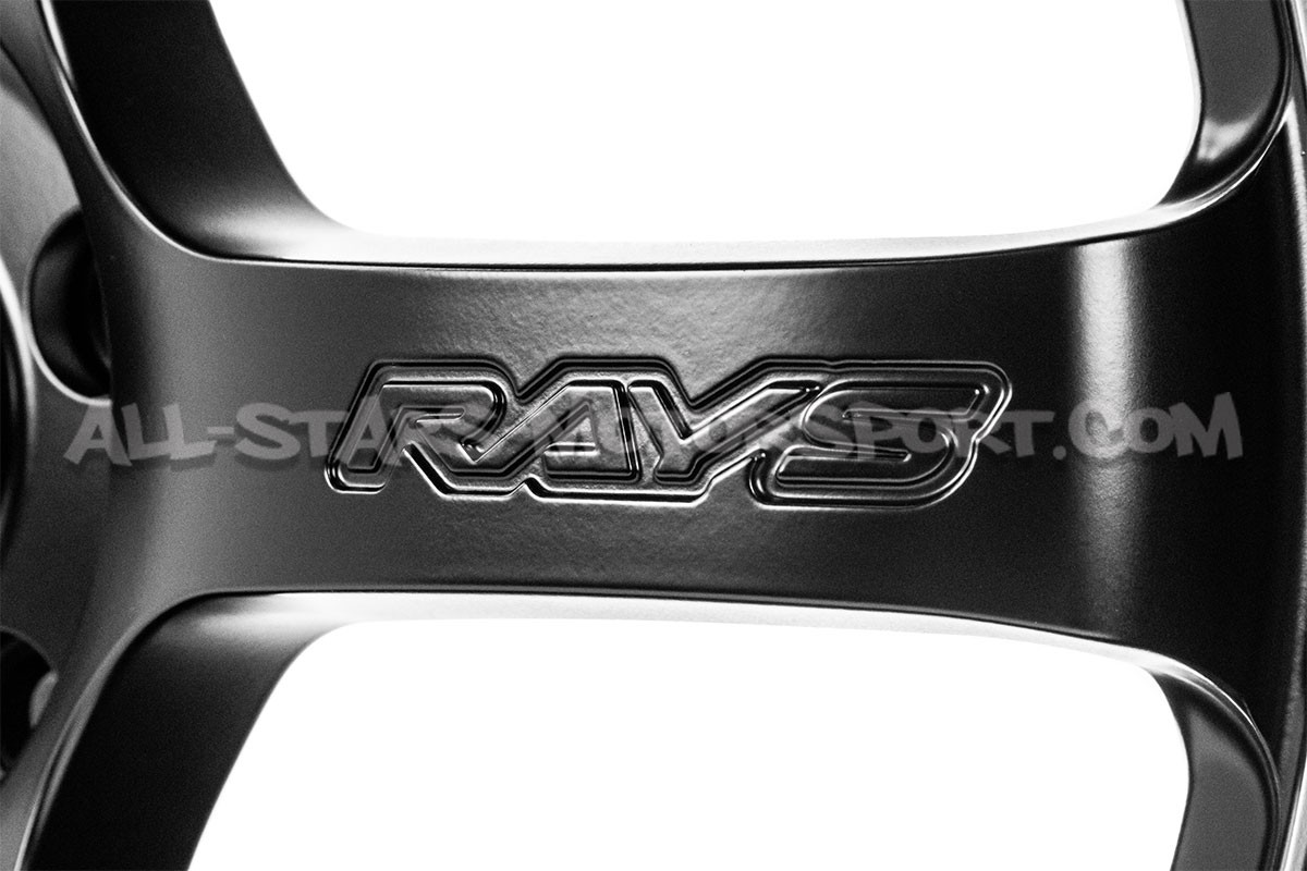 Rays Gram Lights 57DR Wheel 19x8.5 - 5x114.3 ET45 - Semi Gloss Black