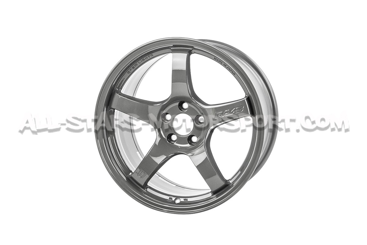 Jante Rays Gram Lights 57CR 17x9.0 - 5x100 ET38 - Glossy Grey