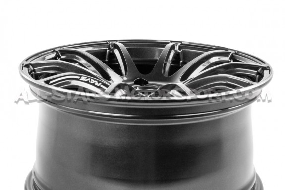 Llanta Rays Gram Lights 57 Transcend Super Dark Gunmetal 17x8.5 - 4...