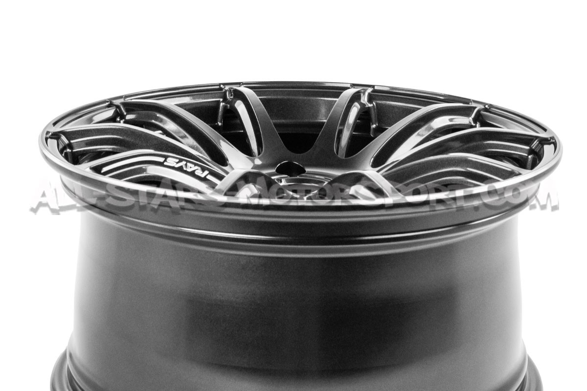 Llanta Rays Gram Lights 57 Transcend Super Dark Gunmetal 17x8.5 - 4...