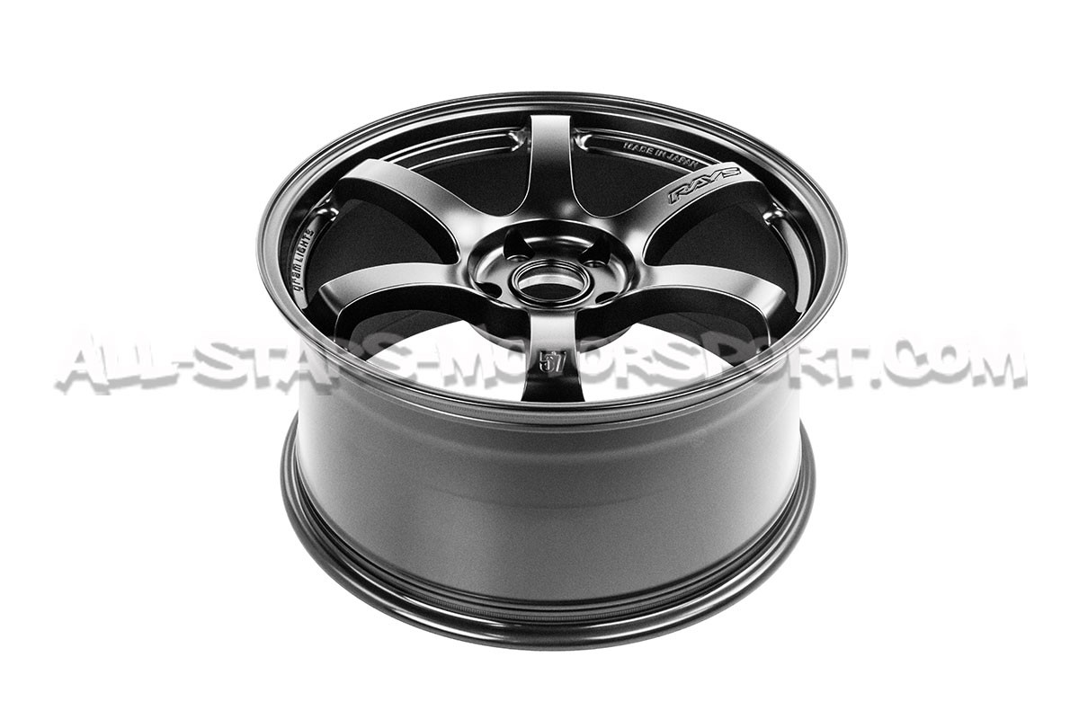 Rays Gram Lights 57DR Wheel 19x9.5 - 5x120 ET45 - Semi Gloss Black