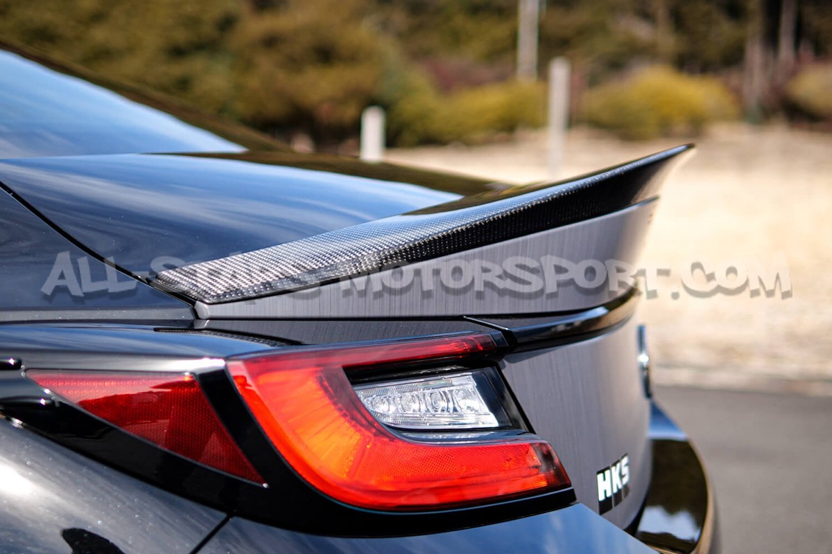 Aleron de carbono HKS Duck Tail para Toyota GR86 / Subaru BRZ ZD8