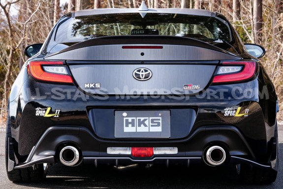 Spoiler Duck Tail HKS carbone pour Toyota GR86 / Subaru BRZ ZD8