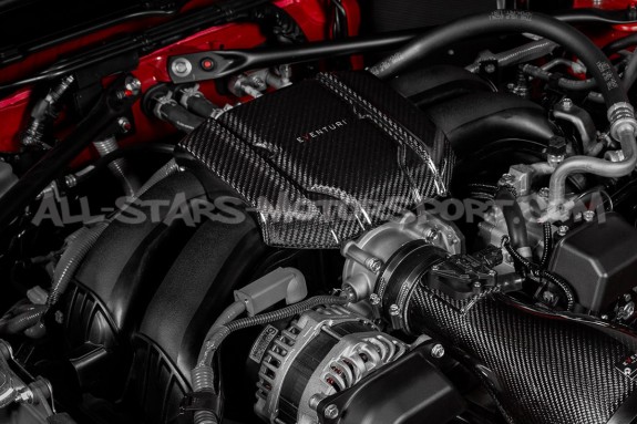 Tapa de motor de fibra de carbono Eventuri para Toyota GR86 / Subar...