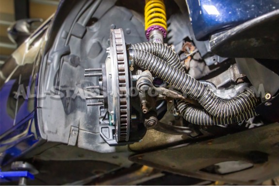 BMW M3 E9x Airtec Brake Cooling Guides Kit