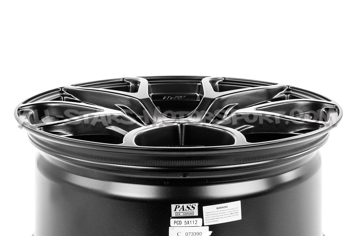 Jante APR A01 Flow Formed 18 x 8.5 - 5x112 ET45 - Black