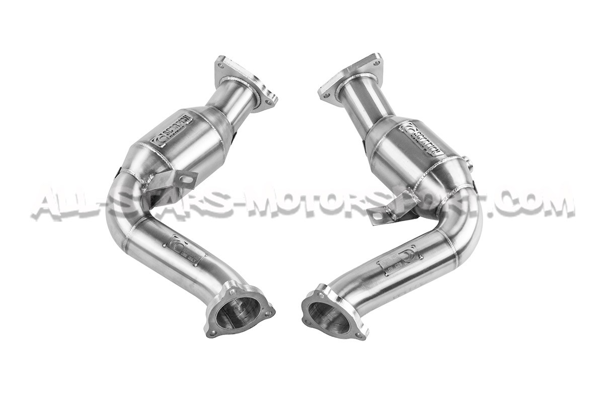 Downpipes descatalizadas Scorpion para Audi S4 B8 / S5 8T 3.0 TFSI