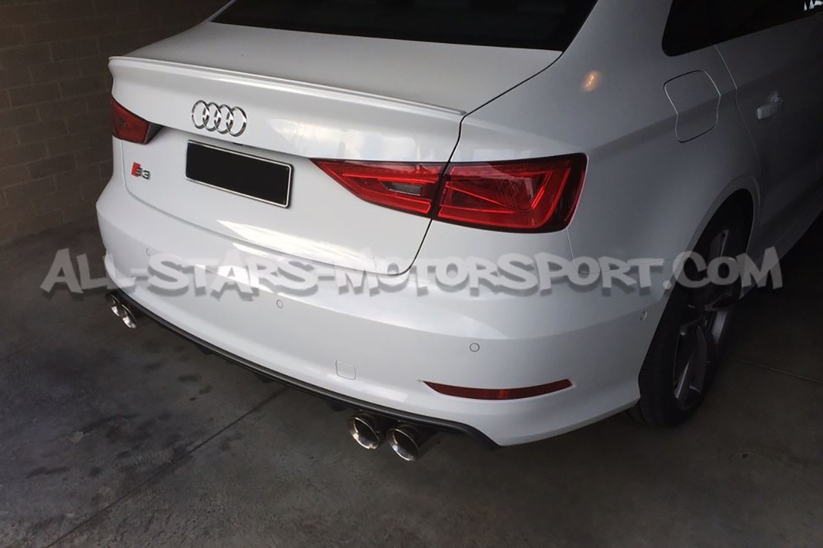 Audi S3 8V Sedan Armytrix Valvetronic Catback Exhaust System