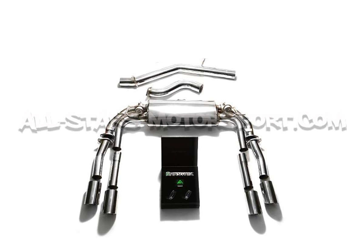 Audi S3 8V Sedan Armytrix Valvetronic Catback Exhaust System