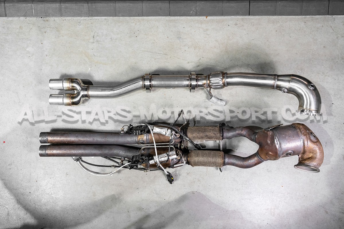 Downpipe decata Scorpion pour Audi RS3 8V5 / TTRS Mk3 8S / RSQ3 - s...