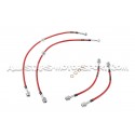 Flexibles de frein aviation Goodridge pour Audi S3 8P / A3 8P