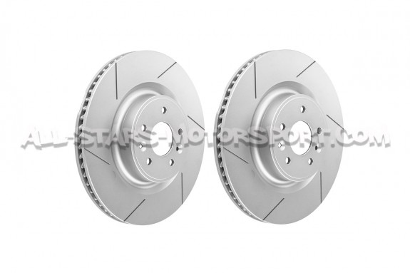 Discos de freno delanteros ranurados Dixcel SD para Renault Megane ...