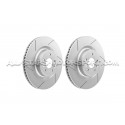 Discos de freno delanteros ranurados Dixcel SD para Renault Megane ...