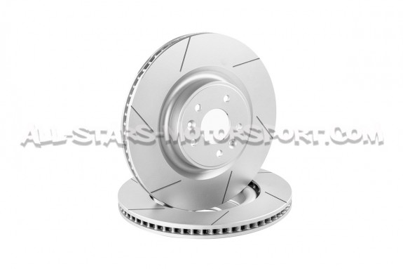 Discos de freno delanteros ranurados Dixcel SD para Renault Megane ...