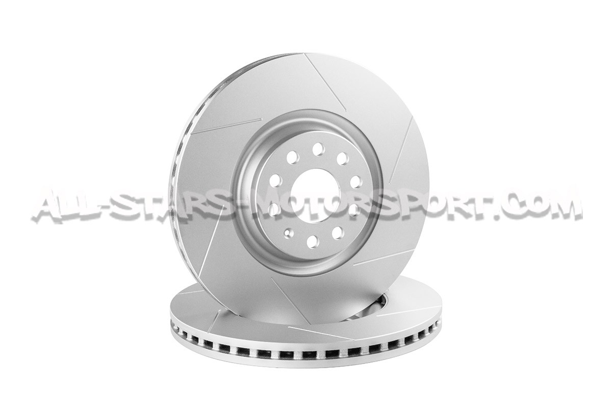 Discos de freno delanteros ranurados Dixcel SD 340mm para Golf 7 GT...