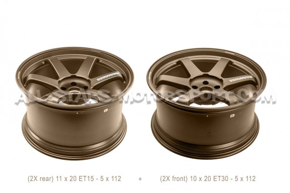 BMW M2 G87 / M3 G80 / M4 G8x Volk Racing TE37 Ultra M-SPEC Bronze 2...