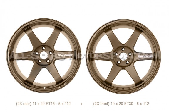 Jantes Volk Racing TE37 Ultra M-SPEC Bronze 20x10 et 20x11 pour BMW...