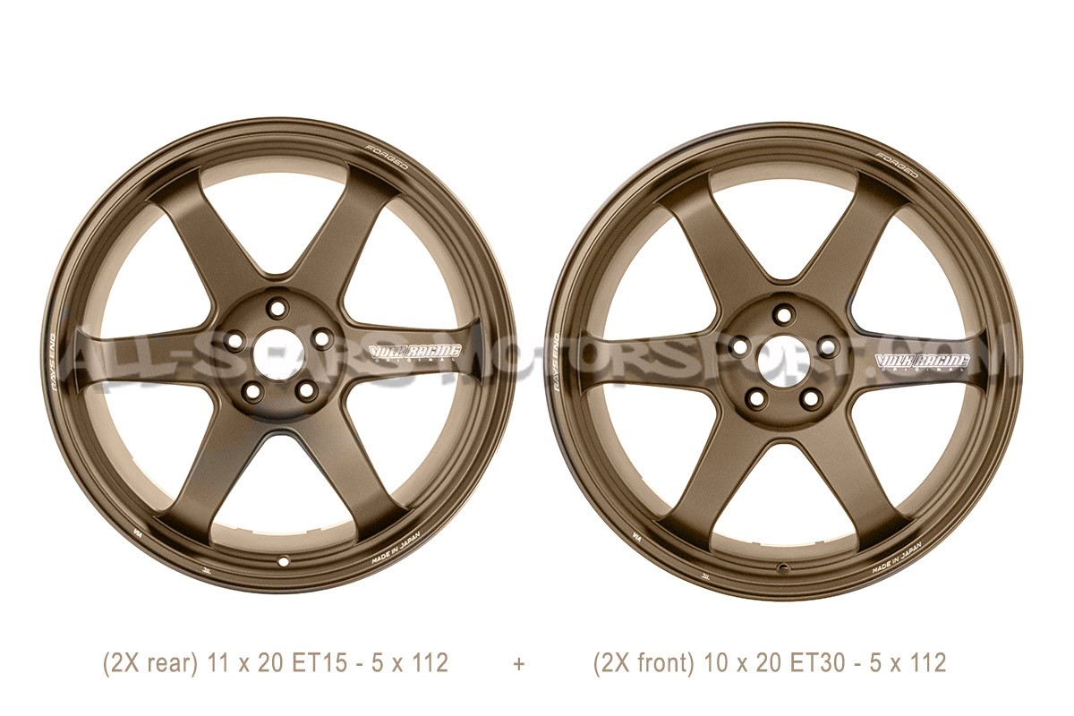 Jantes Volk Racing TE37 Ultra M-SPEC Bronze 20x10 et 20x11 pour BMW...