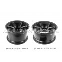 Llantas Volk Racing TE37 Ultra Track Edition II Black 20x10 y 20x12...