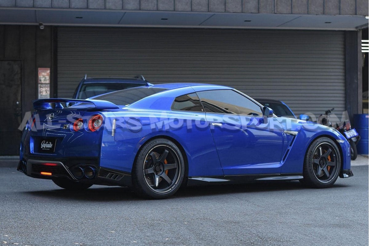 Nissan R35 GTR Volk Racing TE37 Ultra Track Edition II Black 20x10 ...