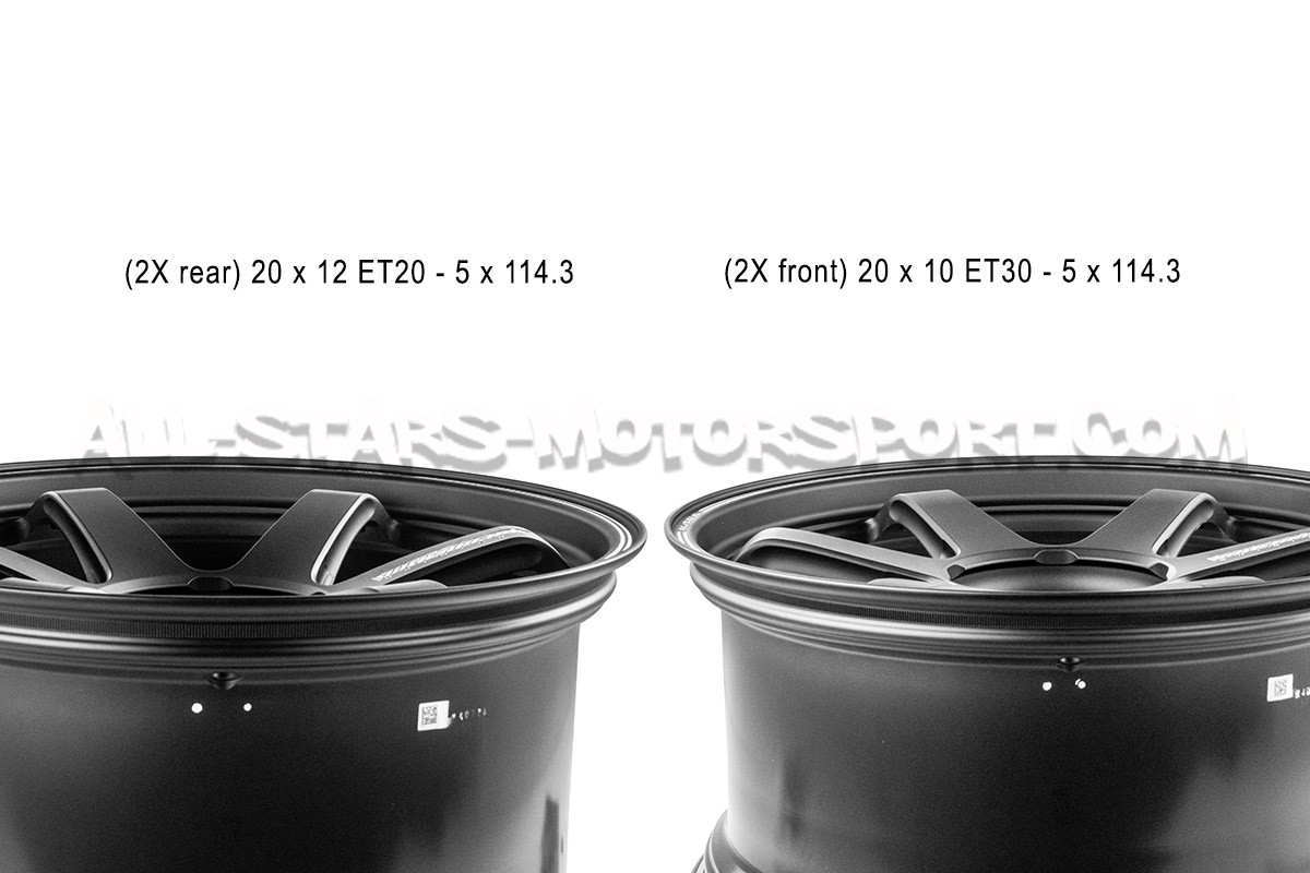Nissan R35 GTR Volk Racing TE37 Ultra Track Edition II Black 20x10 ...