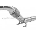 Downpipe descatalizada Alpha Competition para Golf 7 GTI / León 3 C...