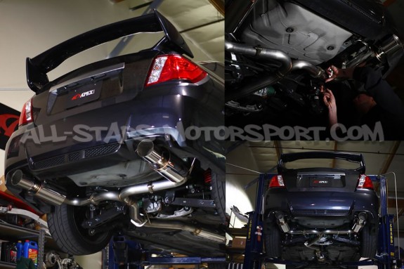 Escape catback Apexi N1 Evolution para Subaru Impreza STI 11-14 (GV)