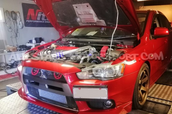 Admision de alto rendimiento Apexi Power Intake para Mitsubishi Lan...