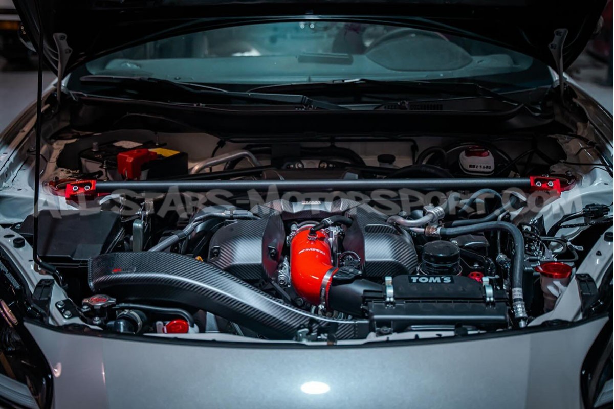 Barre anti rapprochement avant carbone Apexi pour Toyota GR86 / Sub...