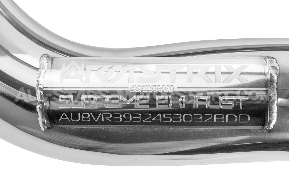 Downpipe decata Armytrix pour Audi RS3 8.5V / TTRS 8S (sans OPF)