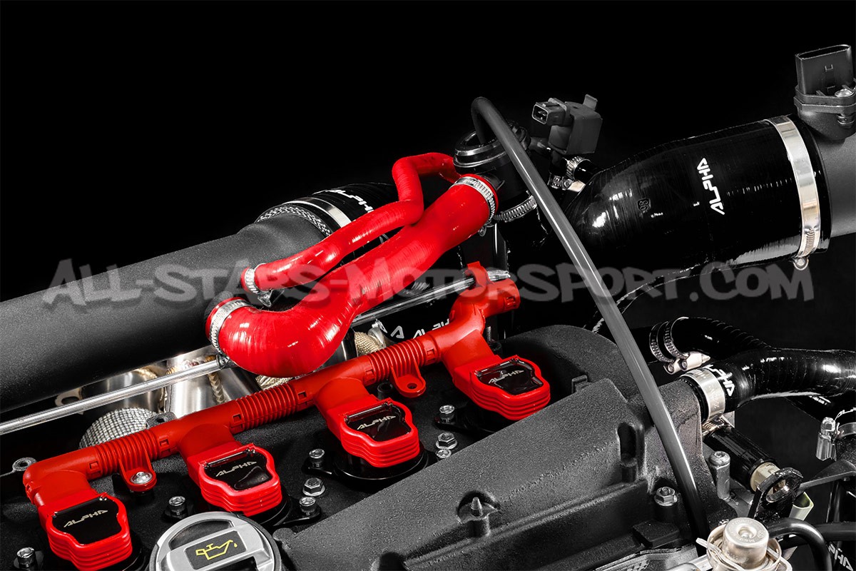 Durites de dump valve et N75 silicone Alpha Competition pour Audi S...