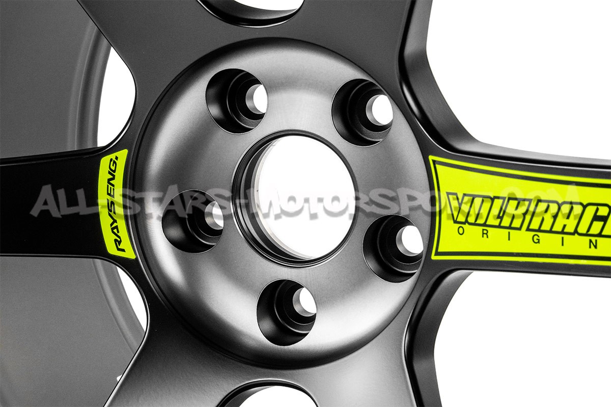 Rays Volk Racing TE37 SL Saga M-SPEC Wheel 18x9.5 - 5x112 ET20 - Black