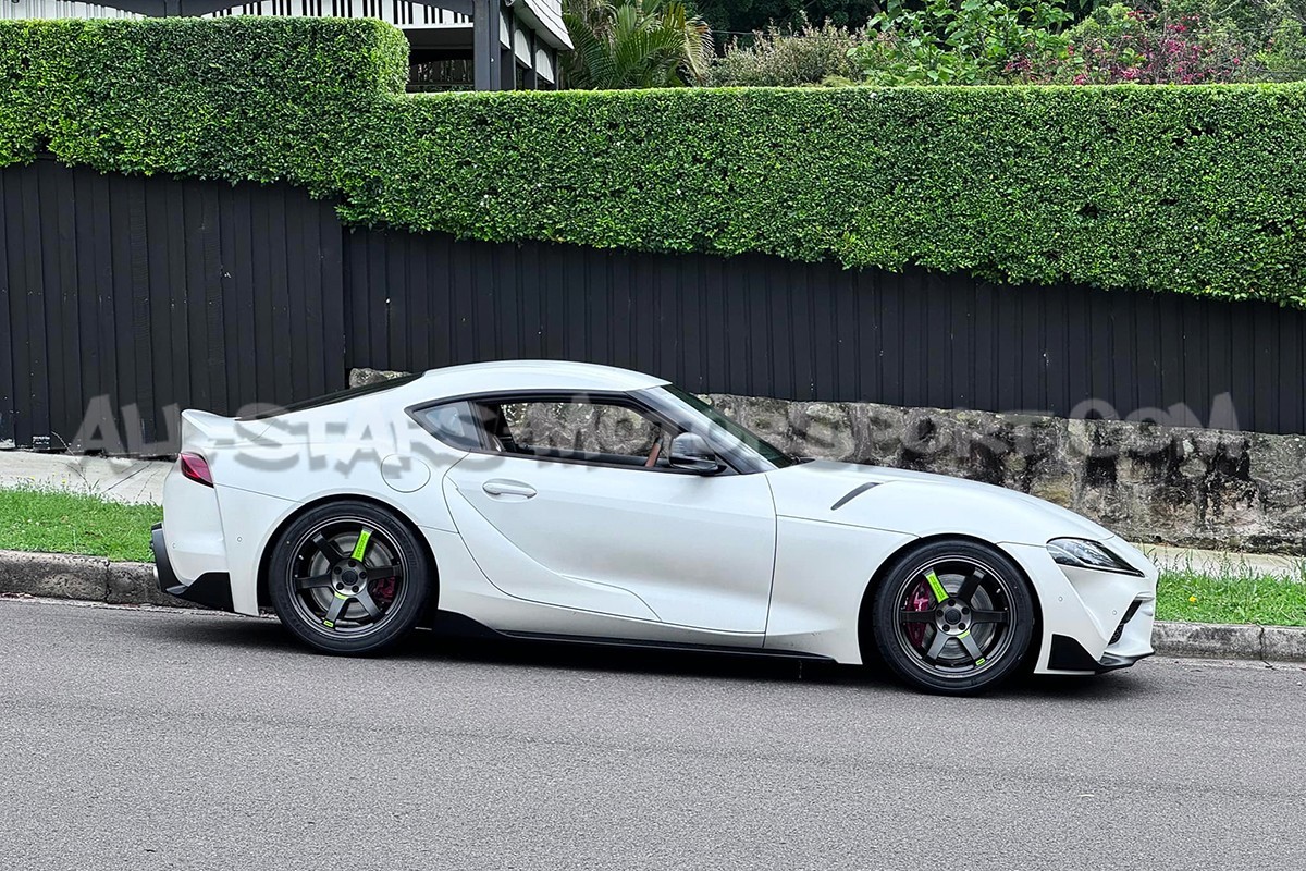 Toyota Supra Mk5 A90 Volk Racing TE37 SL Saga M-SPEC Wheels 18x9.5 ...