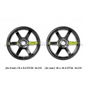 Llantas Volk Racing TE37 SL Saga M-SPEC 18x9.5 y 18x10.5 para Toyot...