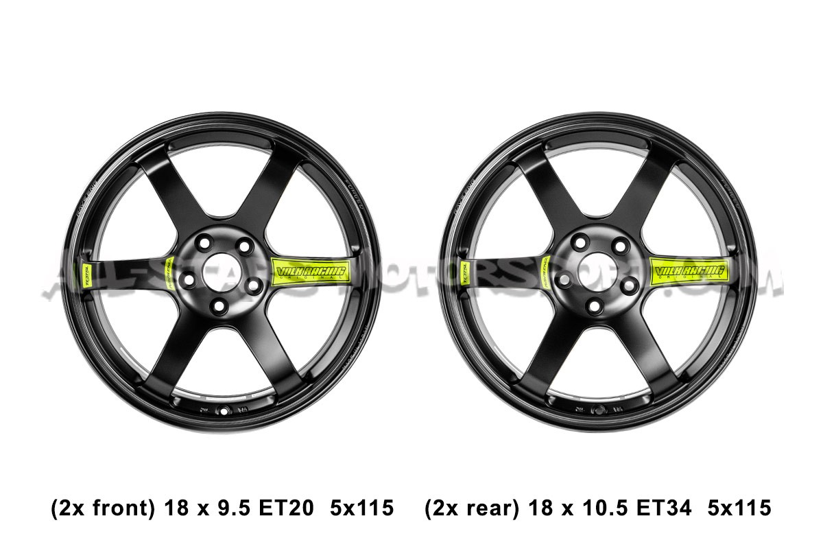Llantas Volk Racing TE37 SL Saga M-SPEC 18x9.5 y 18x10.5 para Toyot...