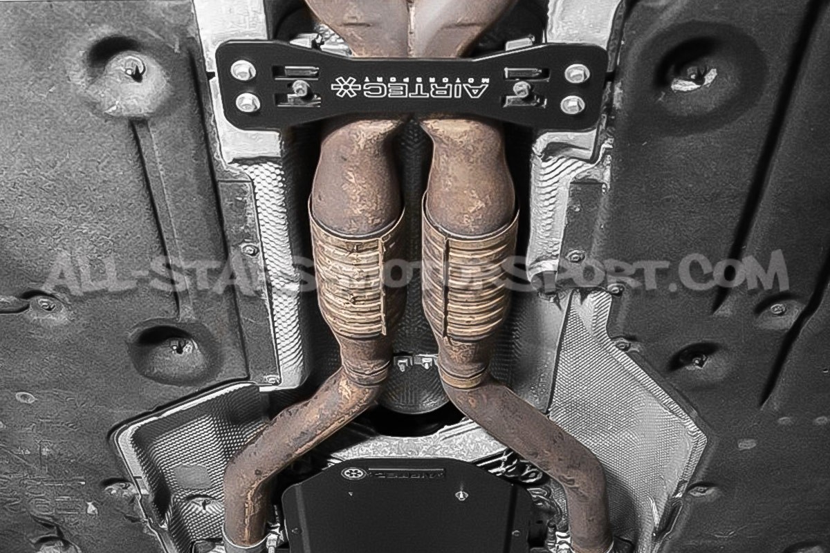 Barra inferior trasera soporte de escape Airtec para BMW M3 E9x