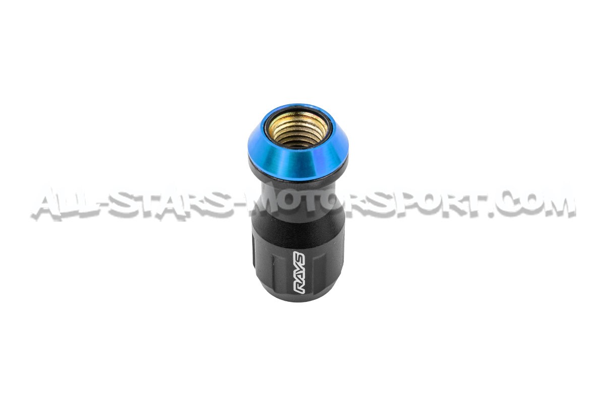 Rays Formula Wheels Nuts 12x125 / 12x150 / 14x150 - Red, Blue or Black