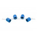 Tapones de valvulas de llantas Rays negro, azul, rojo o gunmetal