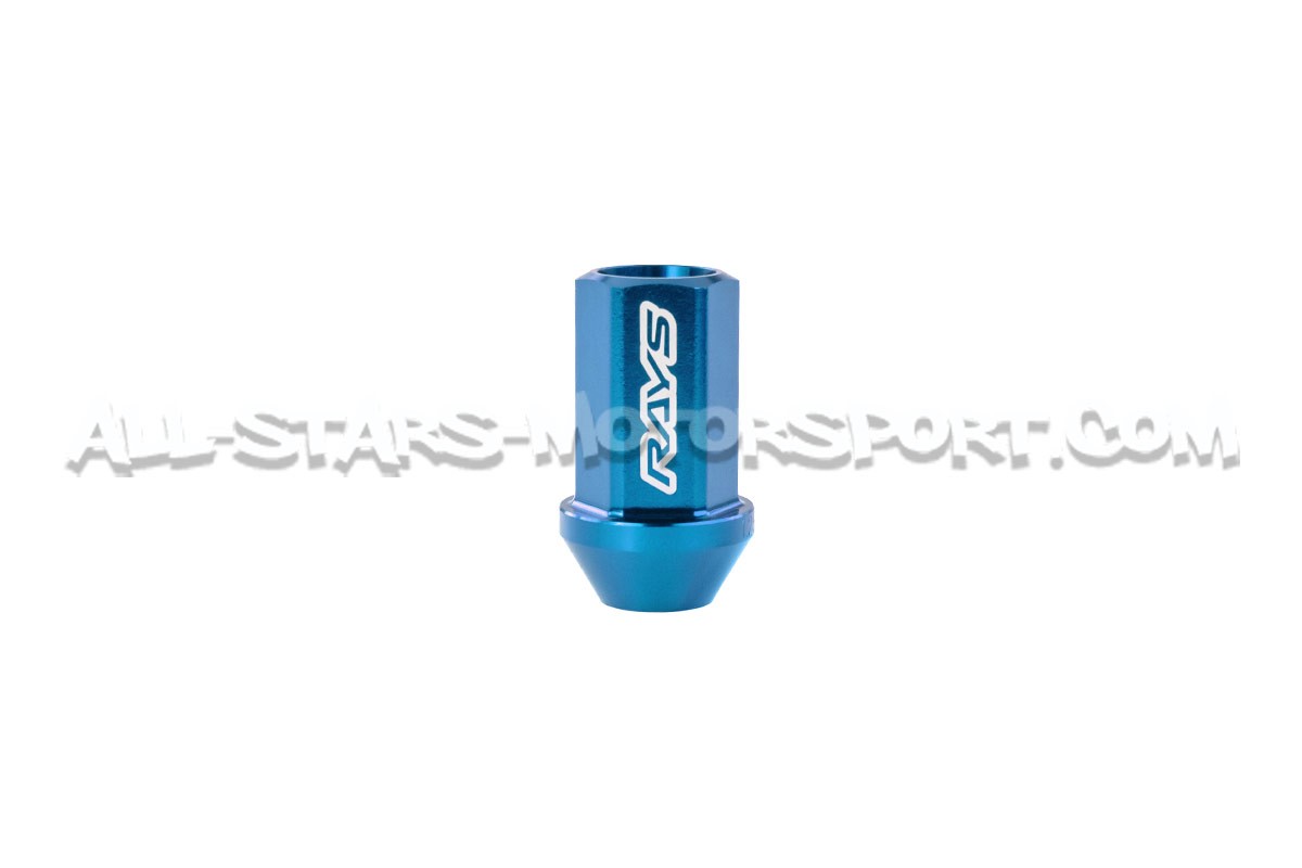 Ecrous de roue Rays Dura-Lock 12x125 / 12x150 / 14x150 - bleu, roug...